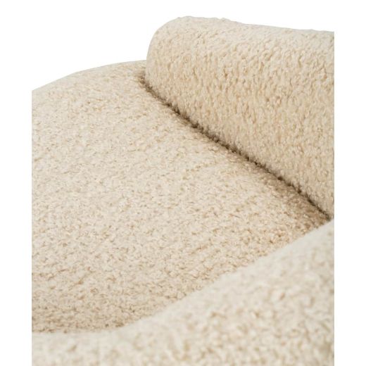 Picture of Neutral Boucle Bernie Swivel Chair